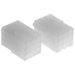 Molex, STANDARD .062" Female Connector Housing, 3.68mm Pitch, 9 Way, 3 Row
