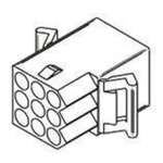 Molex, STANDARD .093" Female Connector Housing, 5.03mm Pitch, 9 Way, 3 Row