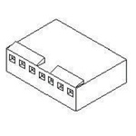 Molex, KK 254 Female Connector Housing, 2.54mm Pitch, 10 Way, 1 Row
