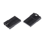 Molex, SL Female Connector Housing, 2.54mm Pitch, 6 Way, 1 Row