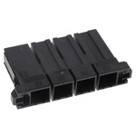 TE Connectivity, Dynamic 5000 Female Connector Housing, 10.16mm Pitch, 4 Way, 1 Row