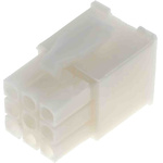 TE Connectivity, Mini-Universal MATE-N-LOK Male Connector Housing, 4.2mm Pitch, 9 Way, 3 Row