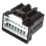 TE Connectivity, MULTILOCK 040 II Male Connector Housing, 2.5mm Pitch, 16 Way, 2 Row