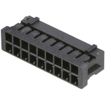 Hirose, DF11 Female Connector Housing, 2mm Pitch, 18 Way, 2 Row