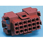 TE Connectivity, Metrimate Female Connector Housing, 5.08mm Pitch, 25 Way, 5 Row
