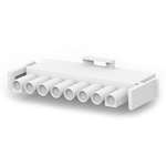 TE Connectivity, Universal MATE-N-LOK Male Connector Housing, 6.35mm Pitch, 8 Way, 1 Row