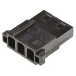 TE Connectivity, Commercial MATE-N-LOK Male Connector Housing, 5.08mm Pitch, 3 Way, 1 Row