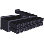 TE Connectivity, Micro MATE-N-LOK Female Connector Housing, 3mm Pitch, 18 Way, 2 Row