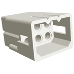 TE Connectivity, .093 Commercial Male Connector Housing, 5.03mm Pitch, 6 Way, 2 Row