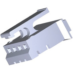 TE Connectivity, HPI Female Connector Housing, 2mm Pitch, 4 Way, 1 Row