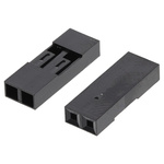 Amphenol Communications Solutions, 65039 Female Connector Housing, 2.54mm Pitch, 2 Way, 1 Row