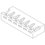 Molex Male Connector Housing, 2.5mm Pitch, 4 Way, 1 Row