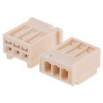 Molex Female Connector Housing, 2.5mm Pitch, 3 Way, 1 Row