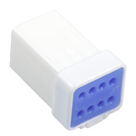 JST, JWPF Male Connector Housing, 2mm Pitch, 8 Way, 2 Row