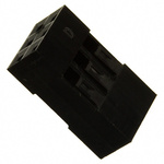 Amphenol Communications Solutions, Mini-PV Female Connector Housing, 2.54mm Pitch, 6 Way, 2 Row