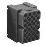 Souriau, SMS Female Connector Housing, 24 Way, 6 Row