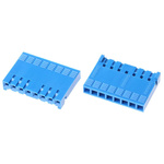 Amphenol Communications Solutions, DUBOX Female Connector Housing, 2.54mm Pitch, 8 Way, 1 Row
