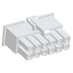 TE Connectivity, VAL-U-LOK Female Connector Housing, 4.2mm Pitch, 12 Way, 2 Row