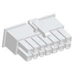 TE Connectivity, VAL-U-LOK Female Connector Housing, 4.2mm Pitch, 14 Way, 2 Row
