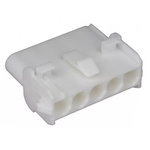 TE Connectivity, Universal MATE-N-LOK Female Connector Housing, 6.35mm Pitch, 5 Way, 1 Row