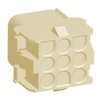 TE Connectivity, Universal MATE-N-LOK Female Connector Housing, 6.35mm Pitch, 9 Way, 3 Row