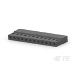 TE Connectivity, AMPMODU Female PCB Connector Housing, 2mm Pitch, 12 Way, 1 Row