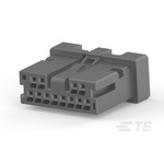 TE Connectivity, 1-2834461 Female PCB Connector Housing, 1.8mm Pitch, 12 Way, 2 Row Horizontal