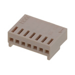 Molex Receptacle Crimp Connector Housing, 2.5mm Pitch, 7 Way, 1 Row