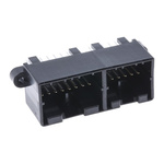 TE Connectivity, MULTILOCK 040 Male Connector Housing, 2.5mm Pitch, 28 Way, 2 Row