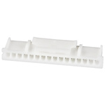 JST, PA Connector Housing, 2mm Pitch, 16 Way, 1 Row