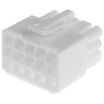 JST, EL Female Connector Housing, 15 Way, 3 Row
