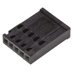 TE Connectivity, AMPMODU Female Connector Housing, 2.54mm Pitch, 5 Way, 1 Row