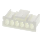 JST, XA Female Connector Housing, 2.5mm Pitch, 6 Way, 1 Row
