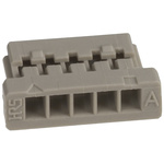 Hirose, DF14 Female Connector Housing, 1.25mm Pitch, 5 Way, 1 Row