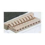 Hirose, DF14 Female Connector Housing, 1.25mm Pitch, 6 Way, 1 Row