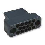 TE Connectivity, M Male Connector Housing, 3.81mm Pitch, 14 Way, 3 Row