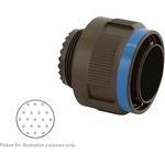 Souriau, 8D 19 Way MIL Spec Circular Connector Plug, Pin Contacts,Shell Size 15, Screw Coupling, MIL-DTL-38999