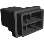 TE Connectivity, Dynamic 3000 Male Connector Housing, 5.08mm Pitch, 6 Way, 2 Row