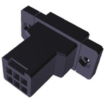 TE Connectivity, Dynamic 3000 Male Connector Housing, 5.08mm Pitch, 6 Way, 2 Row