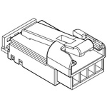 Molex, H-DAC 64 Female Connector Housing, 2.54mm Pitch, 4 Way, 1 Row