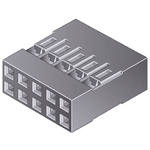 Amphenol ICC, Mini-PV Female Connector Housing, 2.54mm Pitch, 10 Way, 2 Row