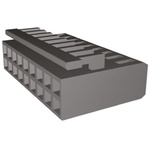 TE Connectivity, AMPMODU MOD IV Female Connector Housing, 2.54mm Pitch, 18 Way, 2 Row