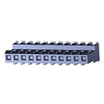 TE Connectivity, MTA Female PCB Connector Housing, 3.96mm Pitch, 11 Way, 1 Row Right Angle