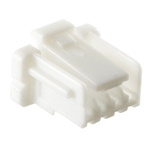JST, NSH Female Connector Housing, 1mm Pitch, 4 Way, 1 Row