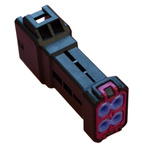 JST, JWPS Female Connector Housing, 4mm Pitch, 4 Way, 2 Row