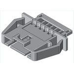Molex, SL Male Connector Housing, 2.54mm Pitch, 6 Way, 1 Row