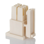 Samtec, IPD1 Male Crimp Connector Housing, 2.54mm Pitch, 4 Way, 2 Row