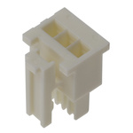 Samtec, IPD1 Male Crimp Connector Housing, 2.54mm Pitch, 3 Way, 1 Row