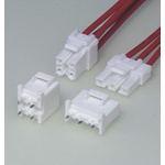 JST, VYH Male Crimp Connector Housing, 6.5mm Pitch, 4 Way, 2 Row