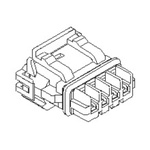 Molex Male Connector Housing, 5mm Pitch, 2 Way, 1 Row